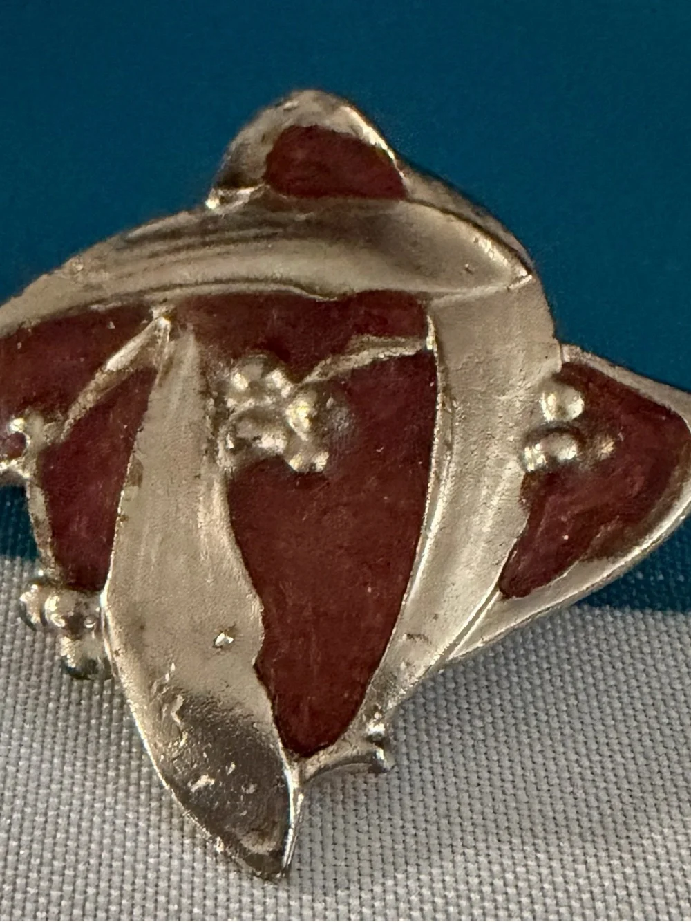 Vintage Mid Century Abstract Brooch
